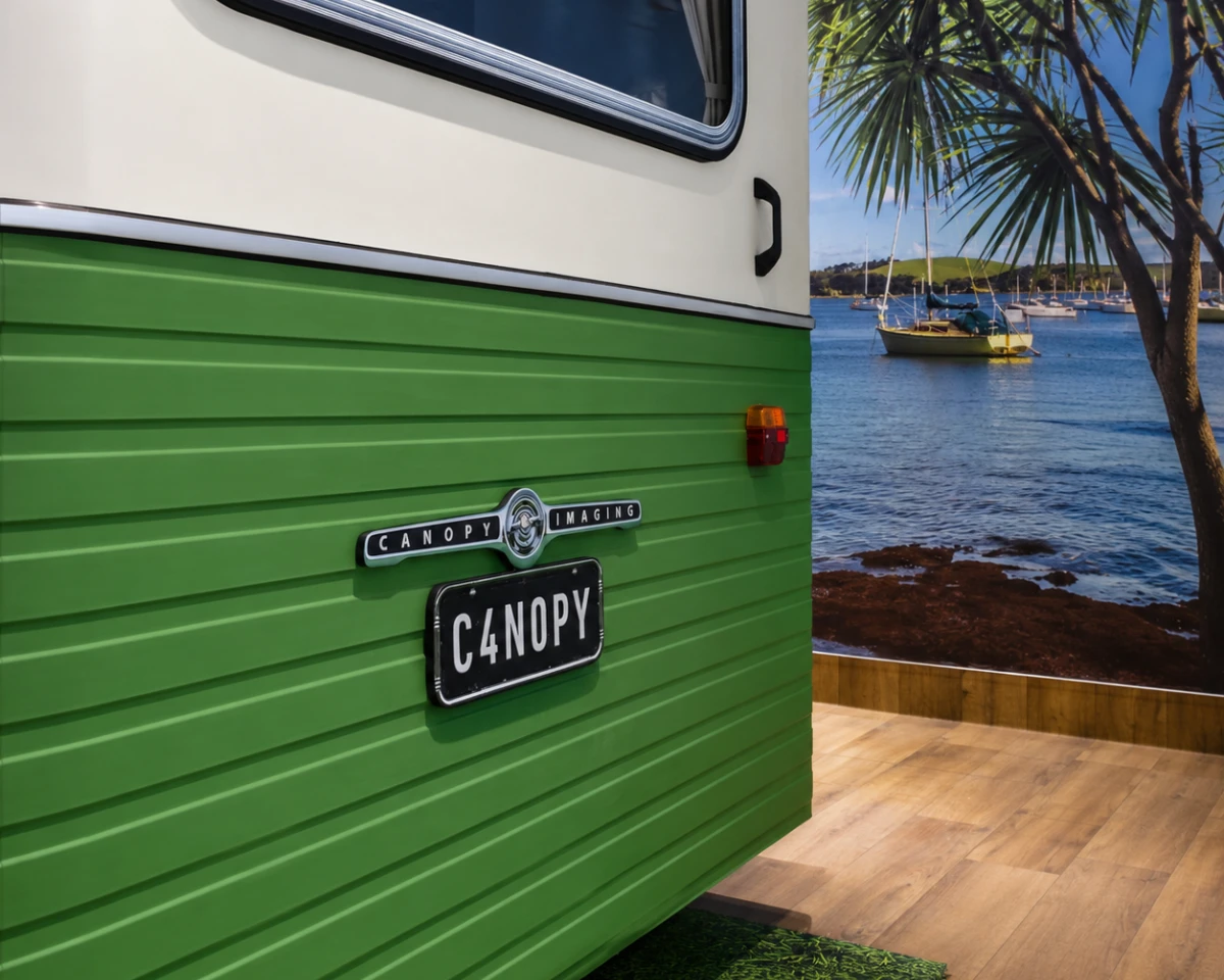 Caravan Number plate 1200 x 1200